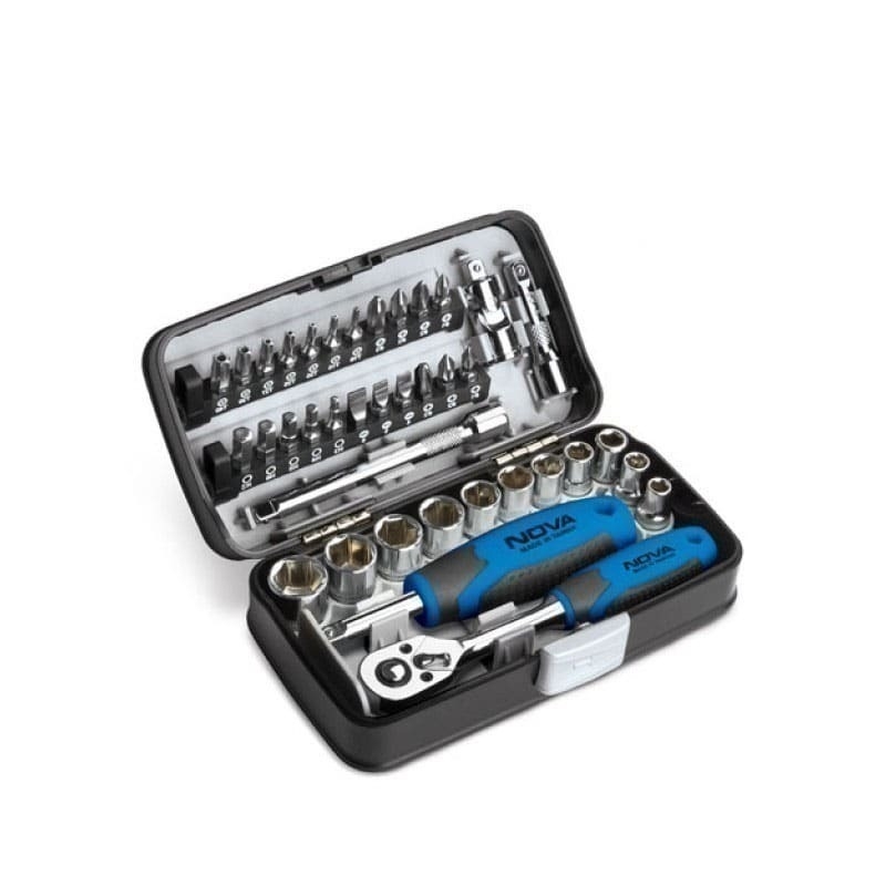 P6774-C0_I1 جعبه بکس 38 عددی 1/4 اینچ مدل NTS-7303 نووا - تصویر 1