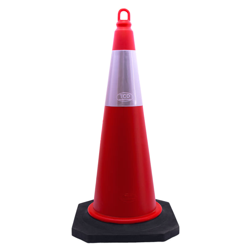 P7323-C0_I1 مخروط 75 سانتی متری پایه دار با حلقه ابزار ایمنی شهپر - تصویر 1