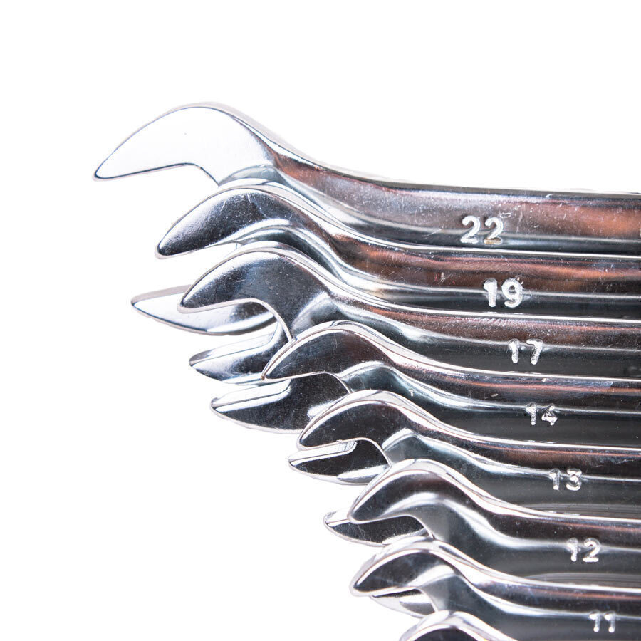 P7443-C0_I1 ست آچار 12 عددی یکسر تخت یکسر رینگ پارس تولز - تصویر 1