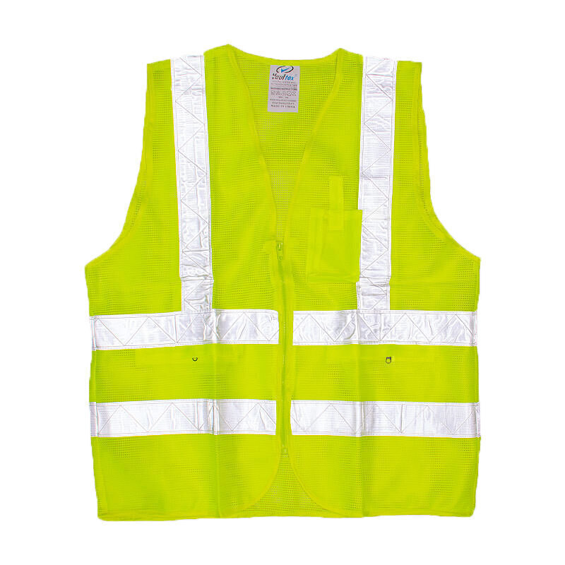 P7577-C0_I1 جلیقه توری چراغ دار ابزار ایمنی شهپر - تصویر 1