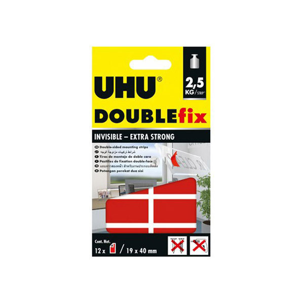 P7651-C0_I1 چسب نواری دو طرفه شفاف 12 عددی اوهو - تصویر 1