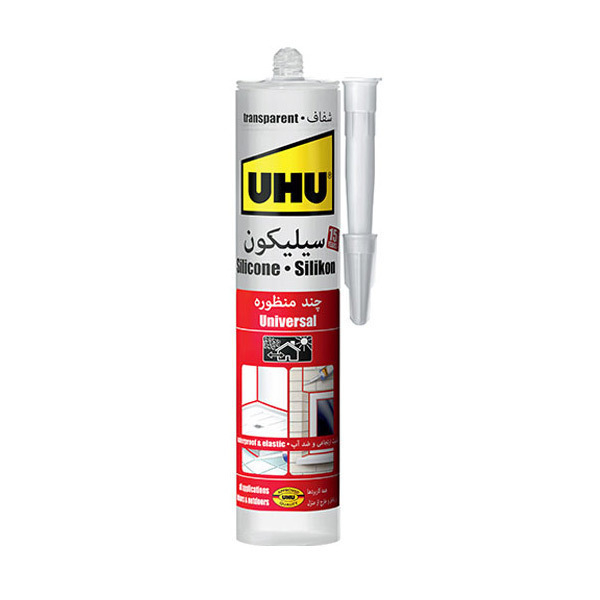 P7652-C0_I1 چسب سیلیکون شفاف 280 میلی لیتری اوهو - تصویر 1