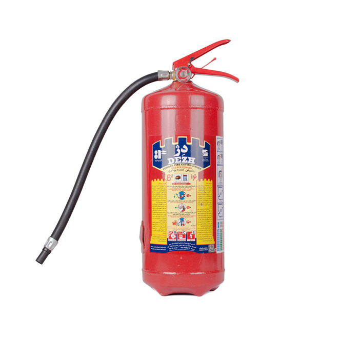 P7816-C0_I1 کپسول آتش نشانی (پودری) شش کیلوگرمی دژ - تصویر 1
