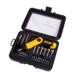 پیچ گوشتی جغجغه ای تاشو مدل 63022 استنلی - تصویر 2