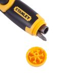 پیچ گوشتی جغجغه ای تاشو مدل 63022 استنلی - تصویر 4