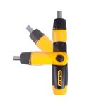 پیچ گوشتی جغجغه ای تاشو مدل 63022 استنلی - تصویر 7