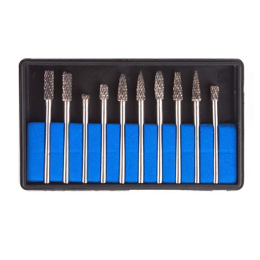 P7961-C0_I1 مجموعه 10 عددی سایز 4 ابزار کنده کاری فرز مینیاتوری - تصویر 1