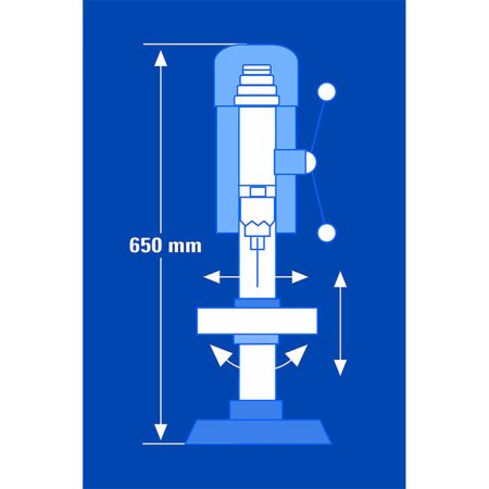دریل ستونی آینهل مدل BT-BD 501