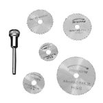 مجموعه 6 عددی ابزار برش فرز مینیاتوری - تصویر 2