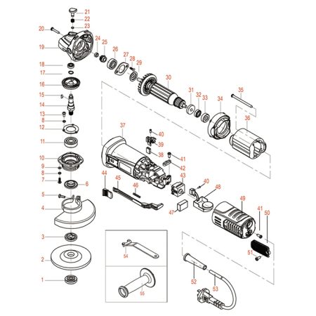مینی فرز دنلکس مدل DX-2114