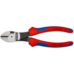 انبر سیم چین با قدرت اهرم بیشتر کنیپکس مدل 7402180 سایز 7 اینچ - تصویر 3