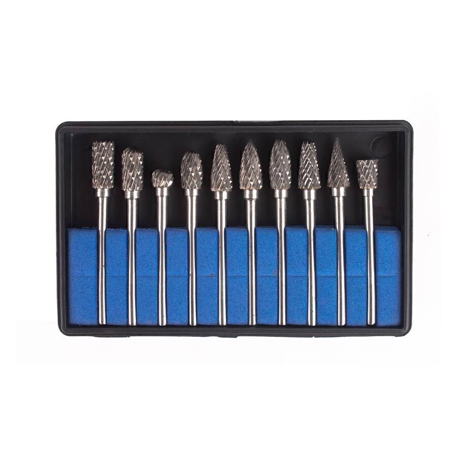 P9336-C0_I1 مجموعه 10 عددی سایز 5 ابزار کنده کاری فرز مینیاتوری - تصویر 1