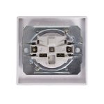 پریز برق محافظ دار دلند مدل آسا سفید(5 و 10عددی) - تصویر 3