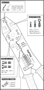 انبر کابل شو و سیم لخت کن تاپ تول مدل 2009 سایز 9 اینچ - تصویر 6