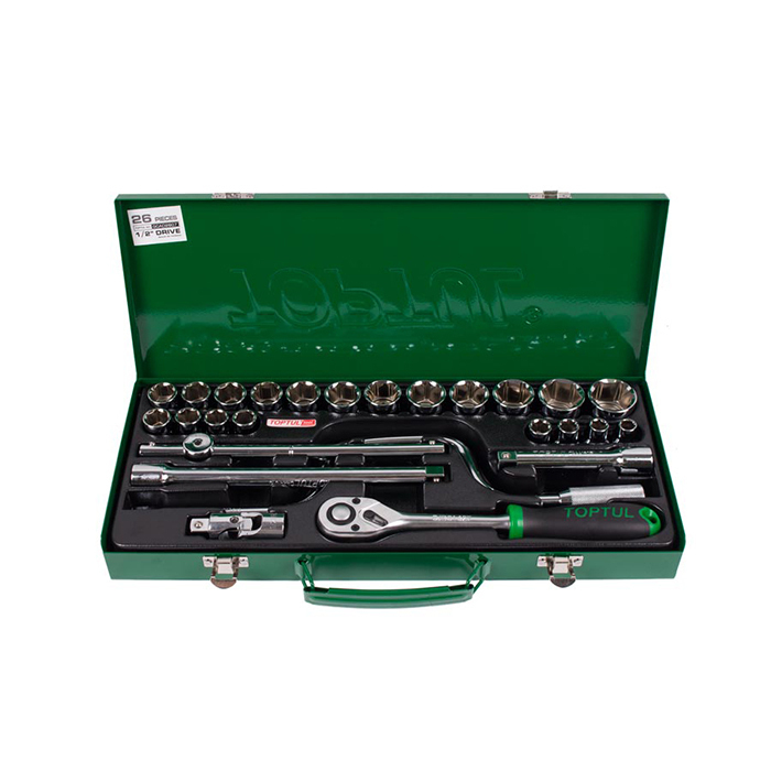 P9726-C0_I1 ست 26 عددی آچار بکس تاپ تول مدل GCAD2607 - تصویر 1