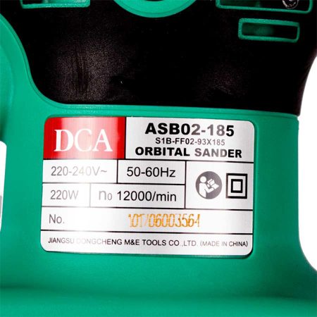 سنباده لرزان دی سی ای مدل ASB02-185