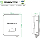 اینورتر سه فاز SUNWAYS On-Grid 10KW  - تصویر 2