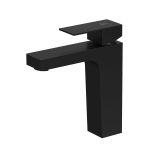 شیر روشویی اهرمی کاویان مدل نوژا مشکی