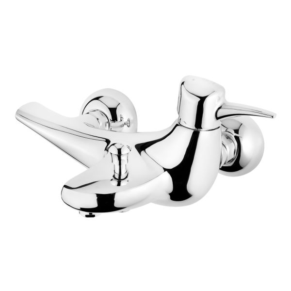 12746826 شیر حمام اهرمی کاویان مدل توکا کروم