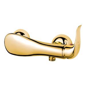 شیر حمام اهرمی کاویان مدل کارن طلایی