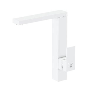 شیر ظرفشویی اهرمی کاویان مدل نوژا سفید