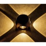 چراغ دکوراتیو چهار طرفه زمرد نور کد 124 - تصویر 2