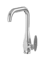 شیر روشویی علم دار کلار مدل برلیان - تصویر 3