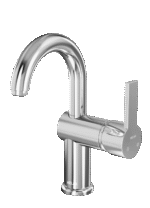 شیر روشویی علم دار کلار مدل نیو آریا