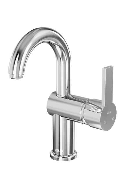 NKL5037-C0-I1 شیر روشویی علم دار کلار مدل نیو آریا - تصویر 1