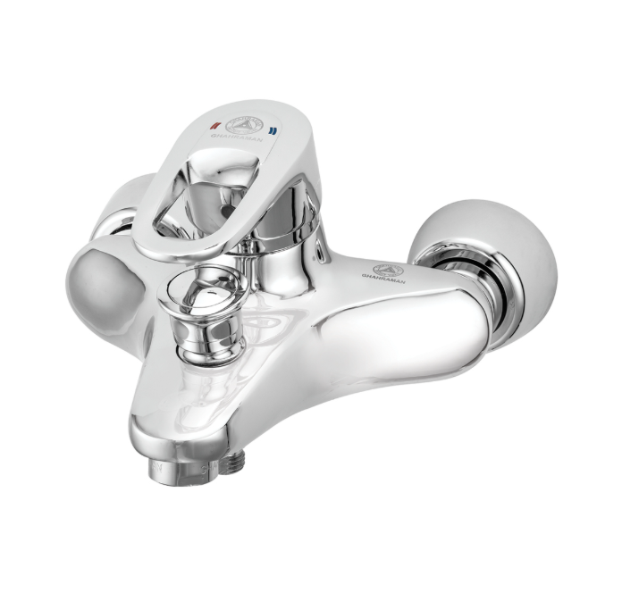 P16974-C0-I1 شیر حمام قهرمان مدل اردلان - کروم - تصویر 1