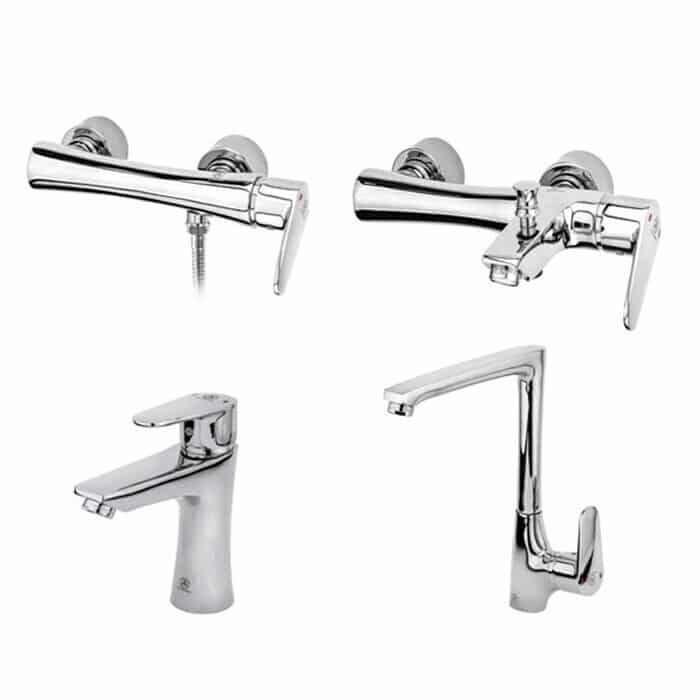 P47357-C22-I1 ست شیرآلات قهرمان مدل باران - تصویر 1