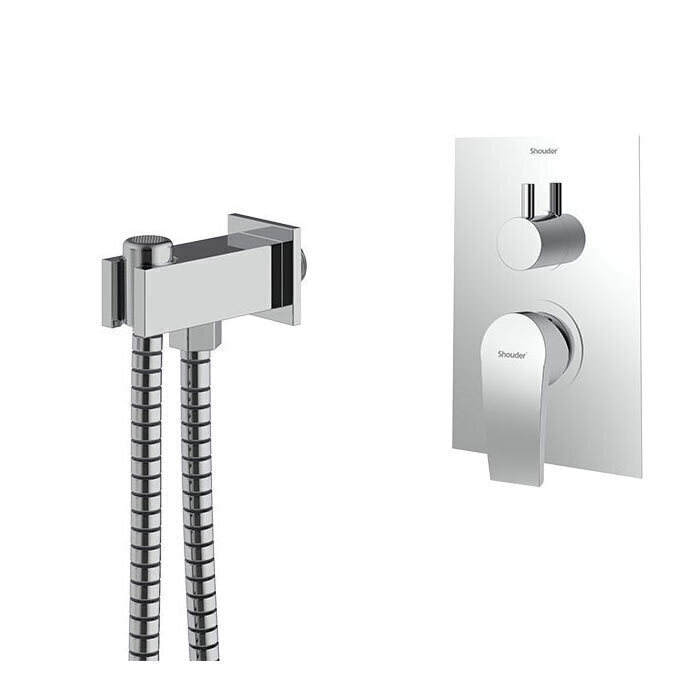 P48173-C16-I1 شیر توالت بیده شودر مدل رومر پلاس - Brass - تصویر 1