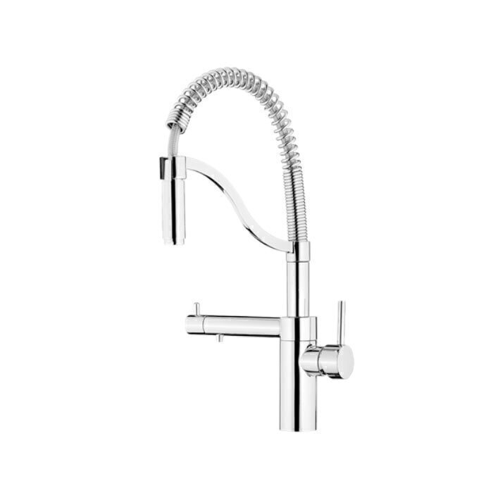 P48312-C18-I1 شیر ظرفشویی تصفیه دار با علم فنری کاویان مدل مروارید - Image 1