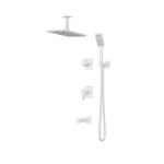 شیر حمام توکار با سردوش سقفی کاویان مدل ساتین - تصویر 5