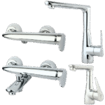 ست شیرآلات راسان مدل رابیت - تصویر 3