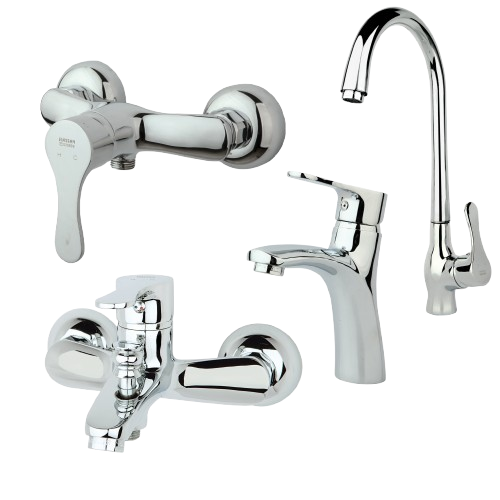 PDS46006-C0-I1 ست شیرآلات راسان مدل صدف - تصویر 1