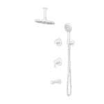 شیر حمام توکار با سر دوش سقفی کاویان مدل گلسا - تصویر 2