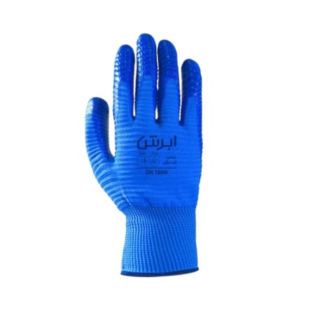 دستکش نیتریل زبرا ابرش ZN 1300 پک 12 عددی