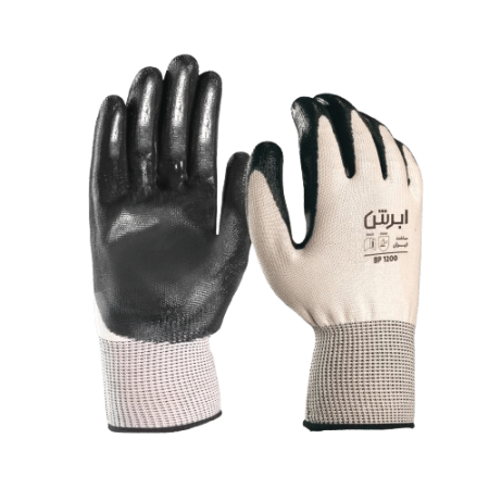 دستکش کف مواد ساده ابرش BP 1200 پک 12 عددی
