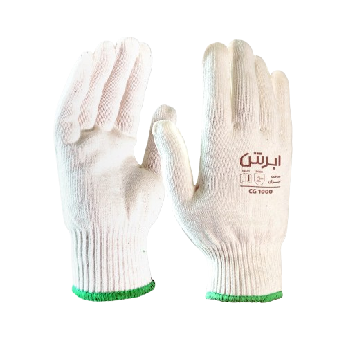 PNT10022-C0-I1 دستکش نخی پنبه ای ابرش پک 12 عددی - تصویر 1