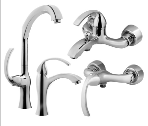 ست شیرآلات البرز روز مدل کلوین