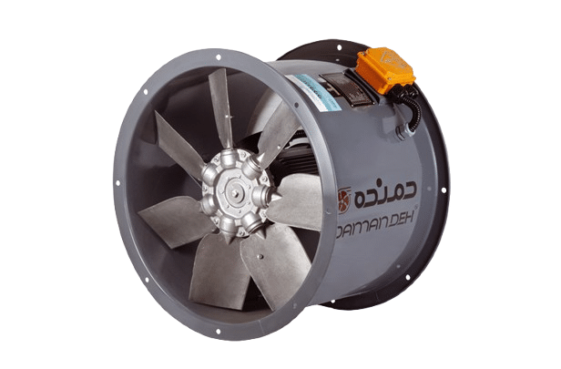 فن آکسیال سیلندری دمنده مدل DASP-DN60-4T-500-36deg