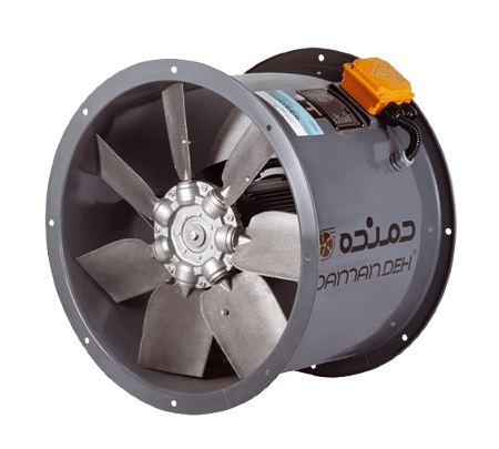 فن آکسیال سیلندری دمنده مدل DASP-WN110-4T-800-26deg