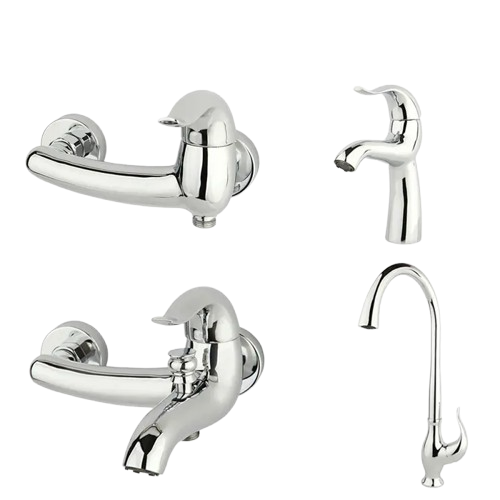 a98ce89dd6a04a4e8fffb364db1639c2 ست شیرآلات راسان مدل اکتاو - تصویر 1