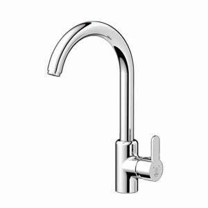 شیر ظرفشویی اهرمی کاویان مدل گلسا کروم