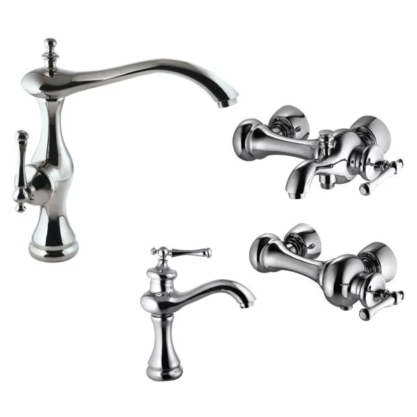 ست شیرآلات البرز روز مدل علاء الدین کروم