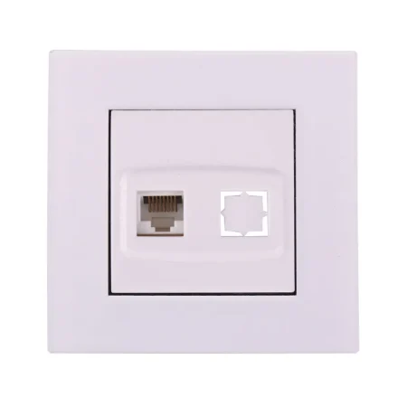 پریز سوکت شبکه cat6 جهان الکتریک مدل کریستال