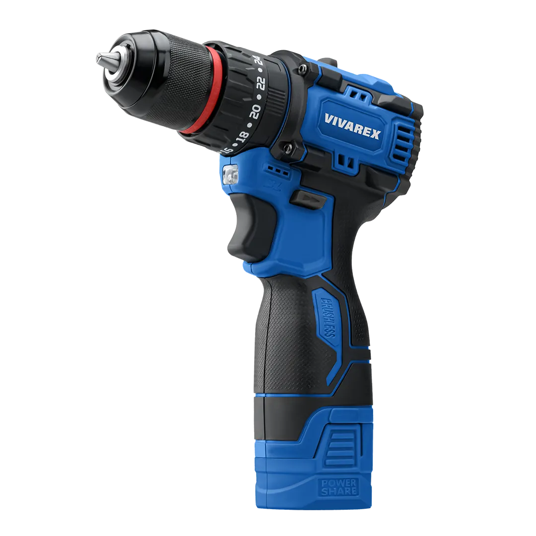 VR1608-BLX دریل شارژی ویوارکس 16 ولت براشلس مدل VR1608-BLX