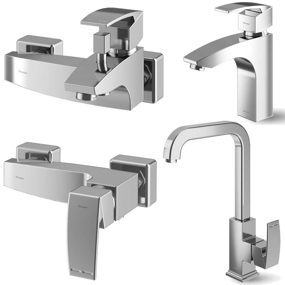 FH,HVDH ;V,L ست شیرآلات شودر مدل باواریا