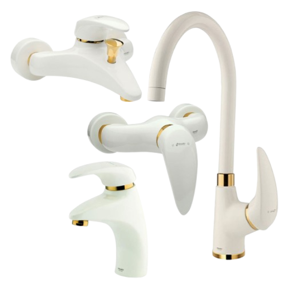 ست شیرآلات شودر مدل سنیور